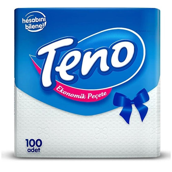 Buy Teno Economical Paper Napkins 100 Pack | Best Grocery