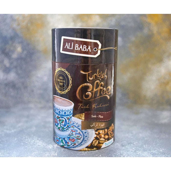 Ali Baba Silindir Kutuda Turk Kahvesi (Turkish Coffee Plain) 300 g