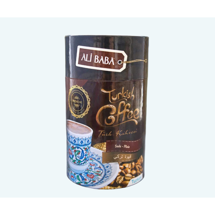Ali Baba Turkish Coffee Plain (Silindir Kutuda Turk Kahvesi) 300 g