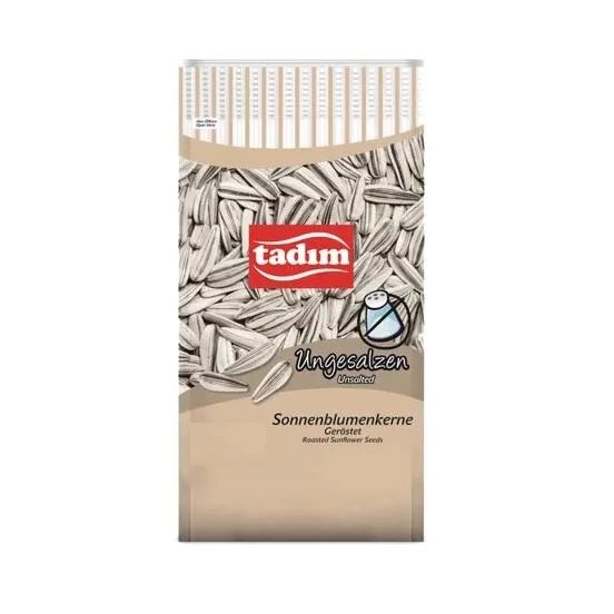 Tadim Black Roasted Sunflower Seed Unsalted (Tuzsuz Kavrulmus Ay Cekirdegi-Cekirdek) 270 g