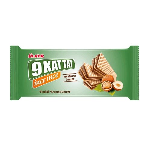 Ulker 9 Kat Tat Ince Ince Hazelnut Wafer 118g | Best Grocery