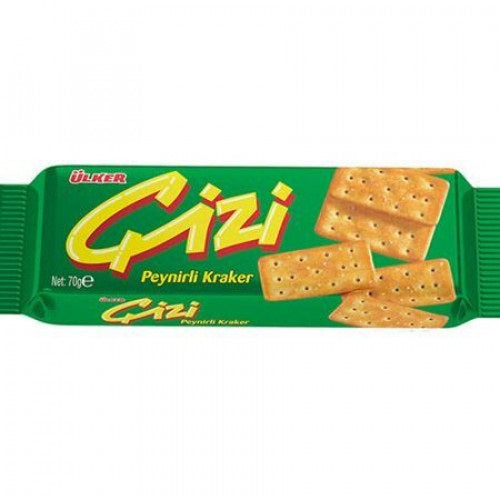 Ulker Cizi Peynirli Kraker Cheese Crackers 70g | Best Grocery