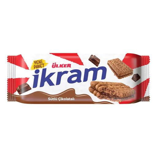 Buy Ulker Ikram Chocolate Cream Biscuits 84g | Best Grocery