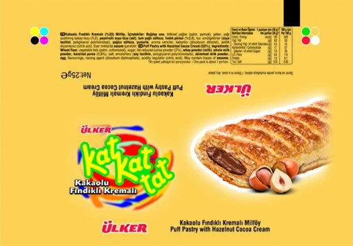 Ülker Kat Kat Tat Chocolate Hazelnut Pastry 25g | Best Grocery-(1)