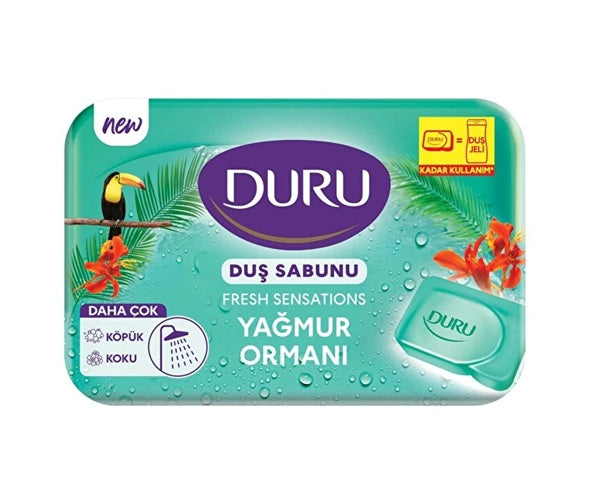 Evyap Duru Fresh Sensation Extra Rain Forest Shower Bar 150G