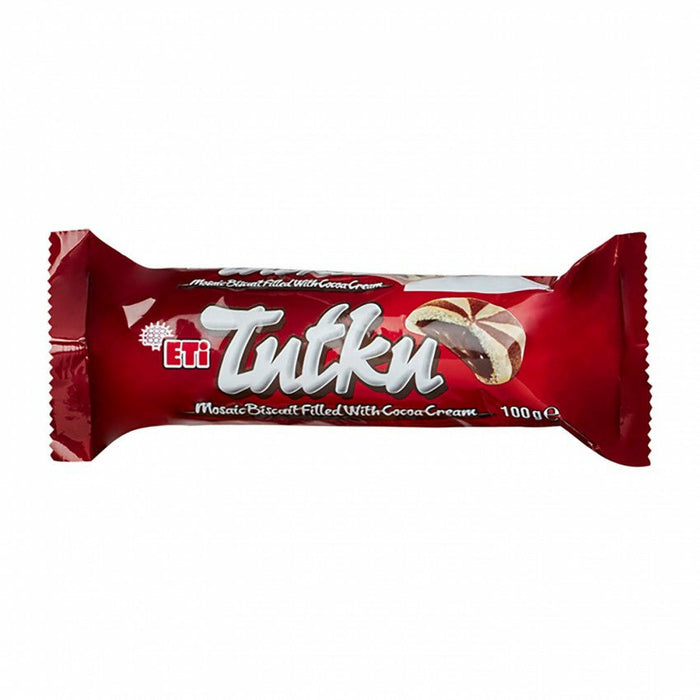 Eti Tutku Chocolate Filled (Kakao Kremali) 100Gr