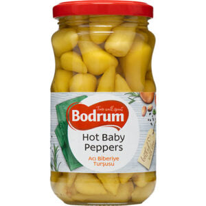 Bodrum Baby Peppers Hot (Biberiye) 330 Gr