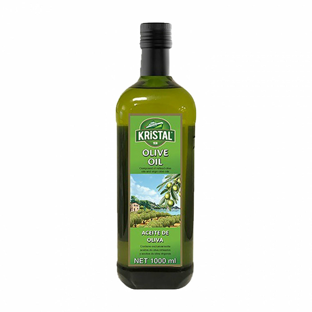 Kristal Riviera Naturel Sızma Zeytinyağı 1 Lt