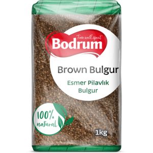 Bodrum Brown Bulgur Coarse (Esmer Pilavlik Bulgur) 1 Kg