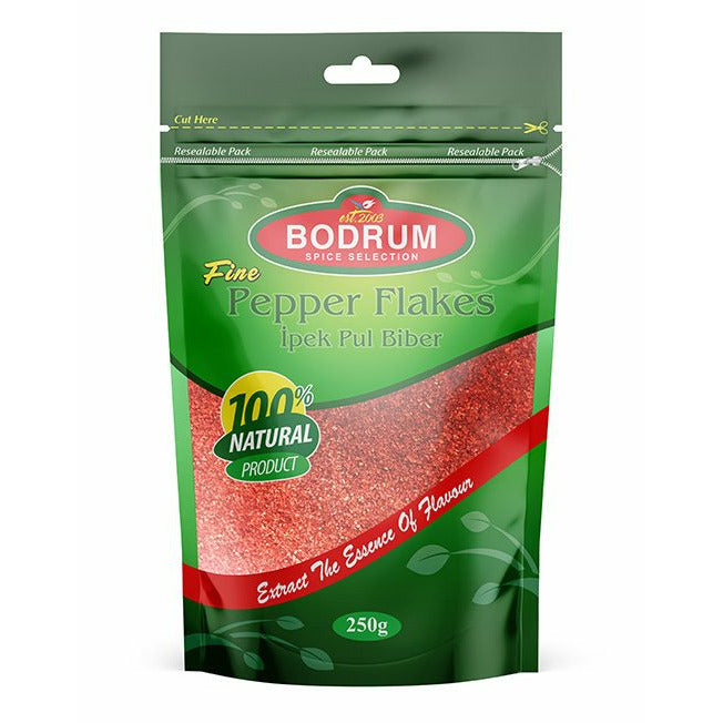 Bodrum Spice Fine Pepper Flakes (Ipek Pul Biberi) 250g