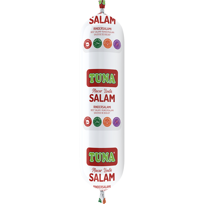 Tuna Hungarian Salami (Macar Salam) 400 gr