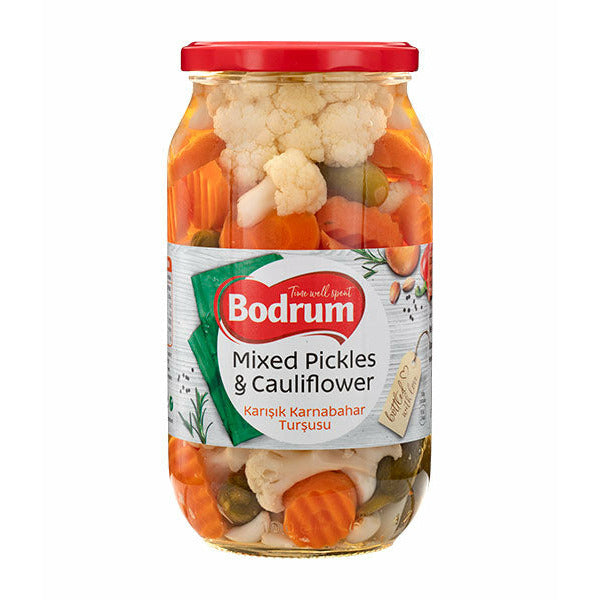 Bodrum Mixed Pickles and Cauliflower (Karisik Karnibahar Tursusu) 670g