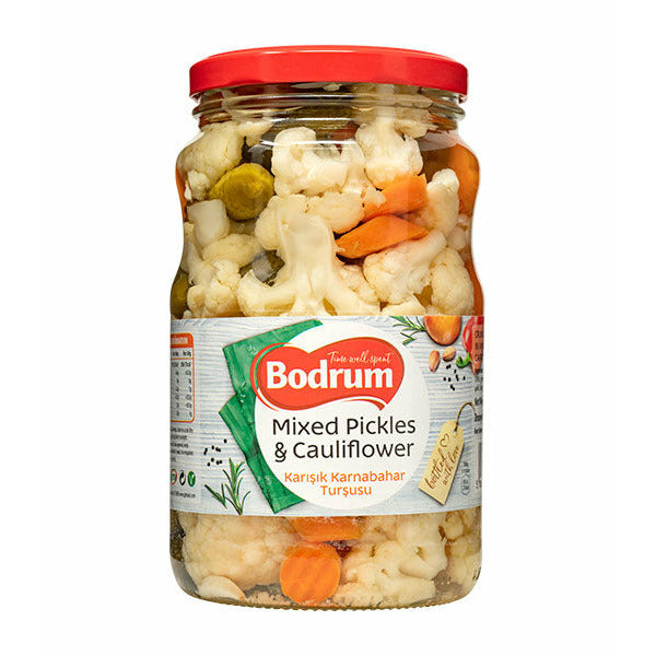 Bodrum Mixed Pickles and Cauliflower (Karisik Karnibahar Tursusu) 940g