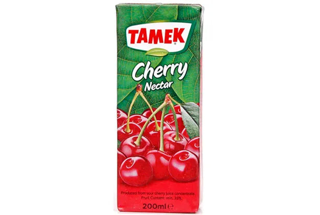 Tamek Sour Cherry Nectar Drink (Visne Suyu) 3x200 Ml