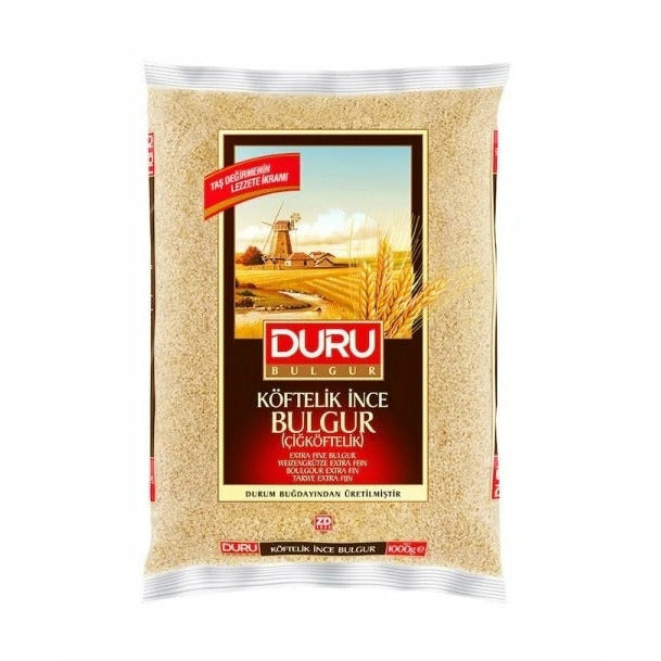 Duru Extra Fine Bulgur (Cig Koftelik Bulgur) 5 kg
