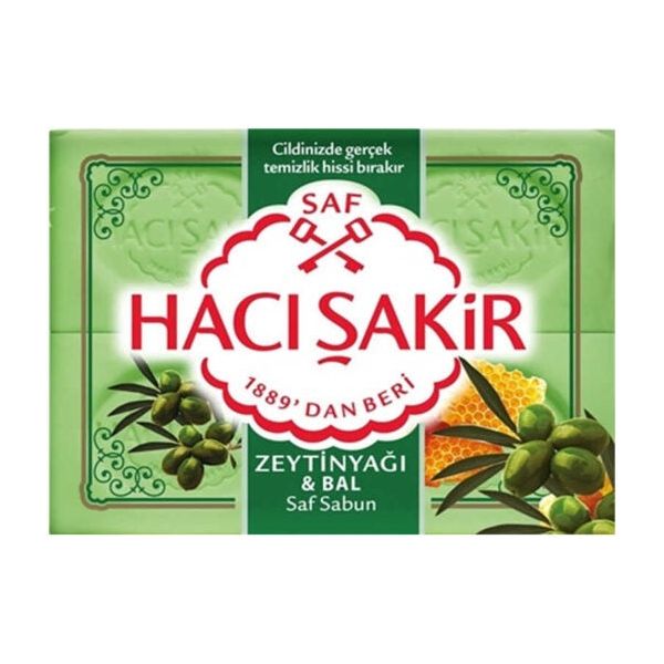 Hacı Şakir Zeytinyağlı & Ballı Sabun 4 X 150 Gr / 600 Gr