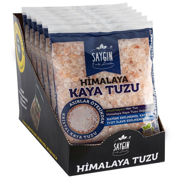 Saygin Poset Himalaya Kaya Tuzu Ogutme (Himalayan Rock Salt) 500g
