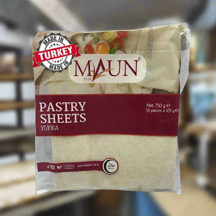 Maun Pastry Sheets (Yufka) 6 Pcs 750 g