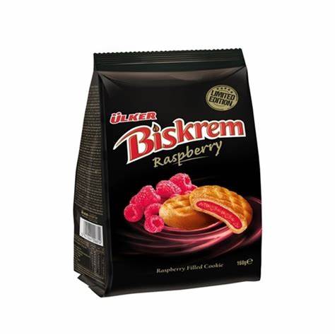 Ulker Biskrem Bag Rasberry (Ahududu) 160 Gr