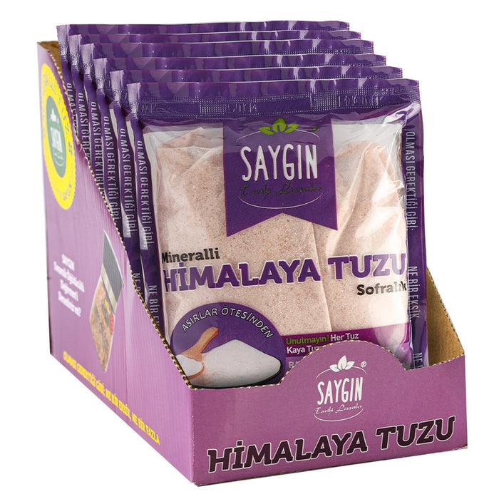 Saygin Mineralli Poset Himalaya Tuzu Sofralik (Himalayan Salt) 500g