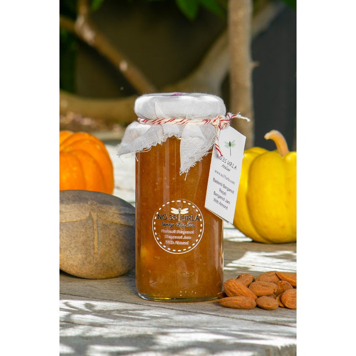 No 35 Urla Bergamot Marmalade With Almond Homemade Natural (Bademli Bergamot Marmelat Ev Yapimi Dogal ) 300g