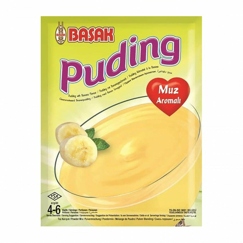Basak Banana Pudding Mix Muzlu 130g | Best Grocery