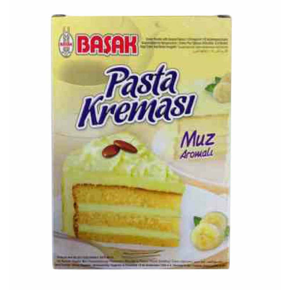 Basak Banana Flavored Pastry Cream Muz Aromali 140g | Best Grocery