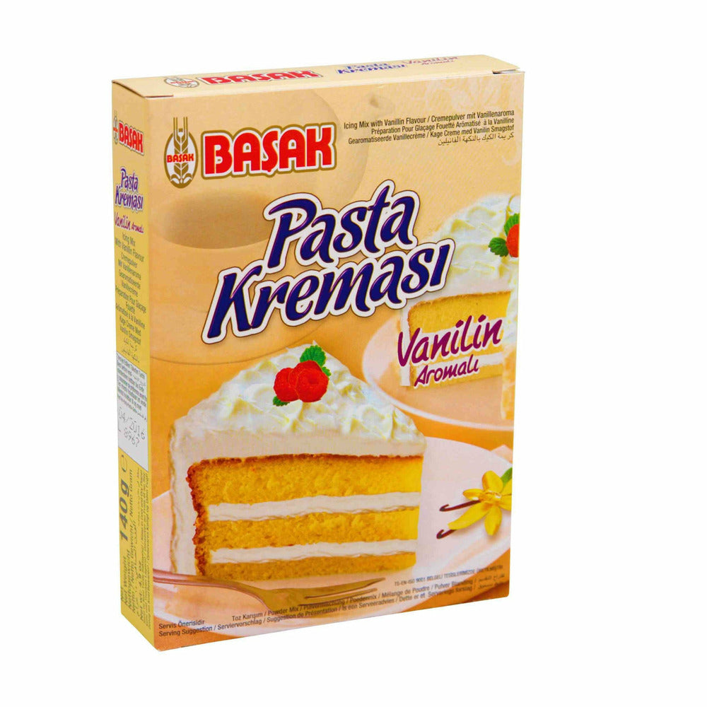 Basak Vanilla Flavored Pastry Cream Vanilin Aromali 140g | Best Grocery