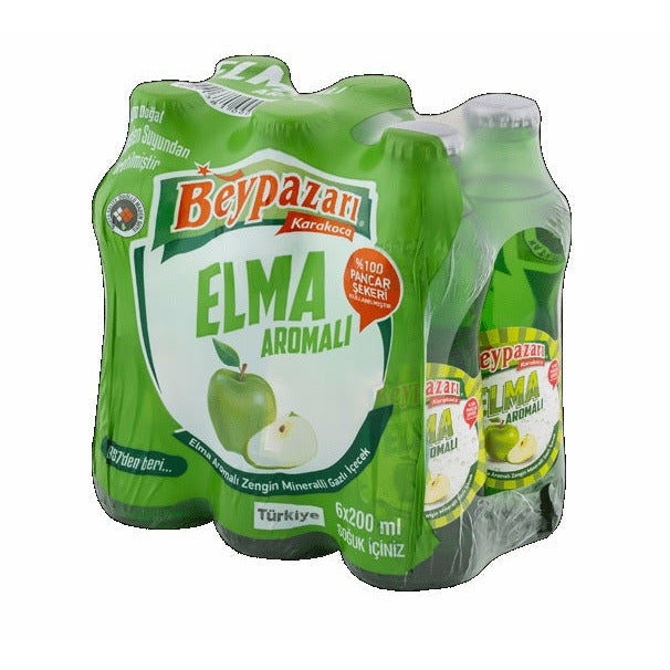 Beypazari Mineral Water With Apple (Elmalı Maden Suyu) 6*200 ml