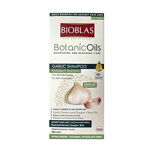 Bioblas Botanic Oils Garlic Shampoo 360ml | Best Grocery