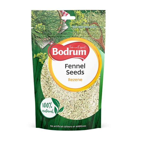 Bodrum Fennel Seeds Rezene Premium Spice Pouch 100g
