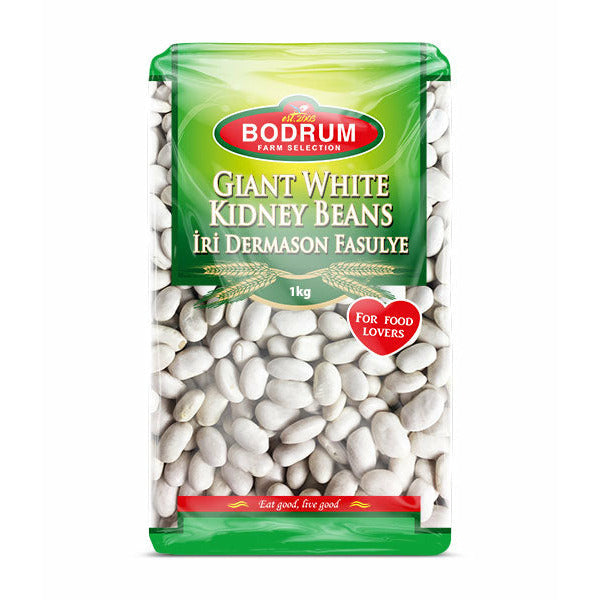 Bodrum Giant White Kidney Beans 1kg | Best Grocery