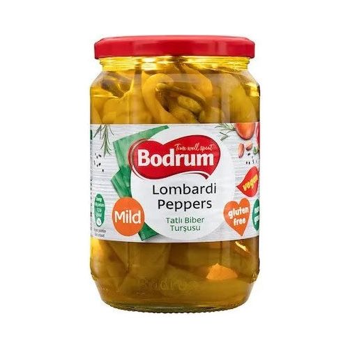Bodrum Mild Lombardi Peppers 610g | Best Grocery