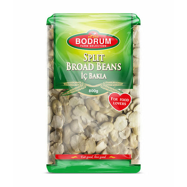 Bodrum Split Broad Beans Ic Bakla 800g | Best Grocery