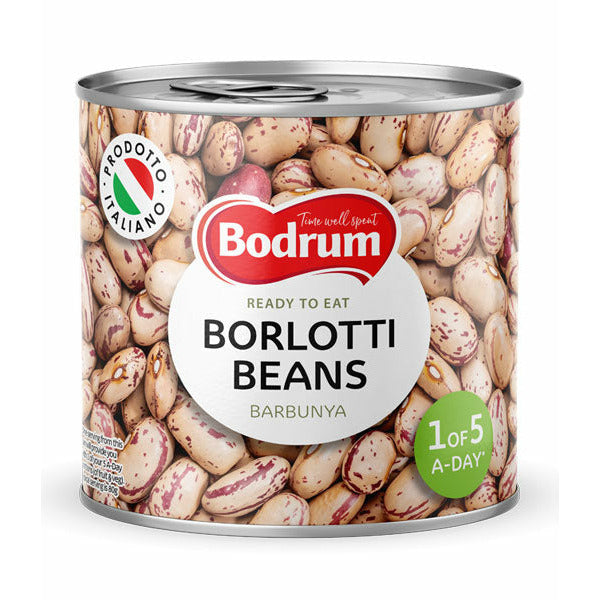 Bodrum Boiled Borlotti Beans (Barbunya) 800g