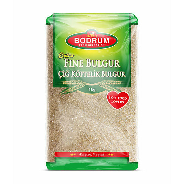 Bodrum Ekstra İnce Bulgur (Çiğ Köftelik Bulgur) 1kg