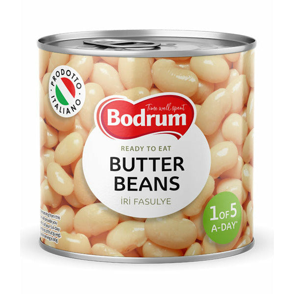 Bodrum Boiled Butter Beans (Iri Fasulye) 800g