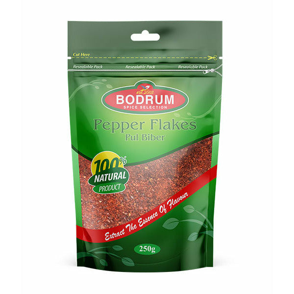 Bodrum Spice Chilli Pepper Flakes (Pul Biberi) 250g
