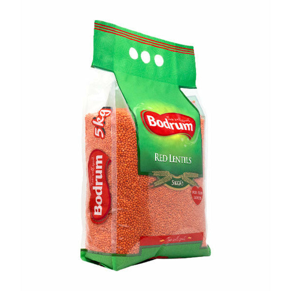 Bodrum Kırmızı Mercimek Bütün 5 kg