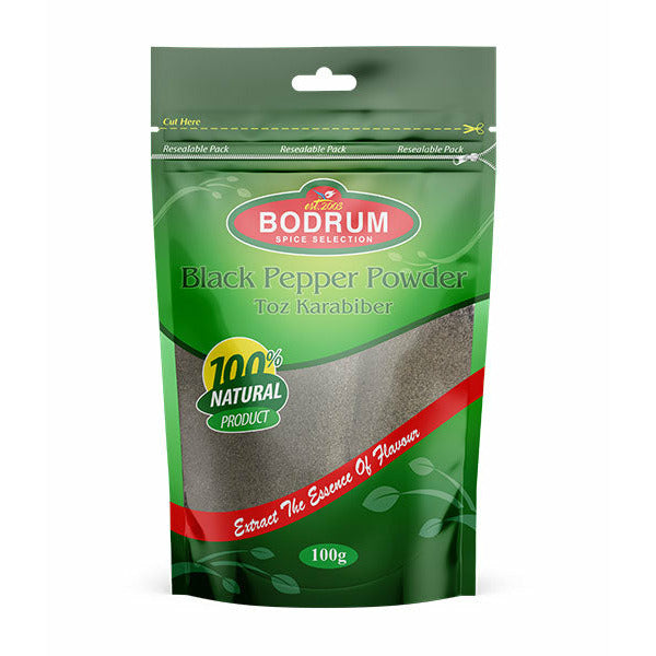 Bodrum Spice Karabiber Öğütülmüş/Toz (Toz Karabiber) 100g