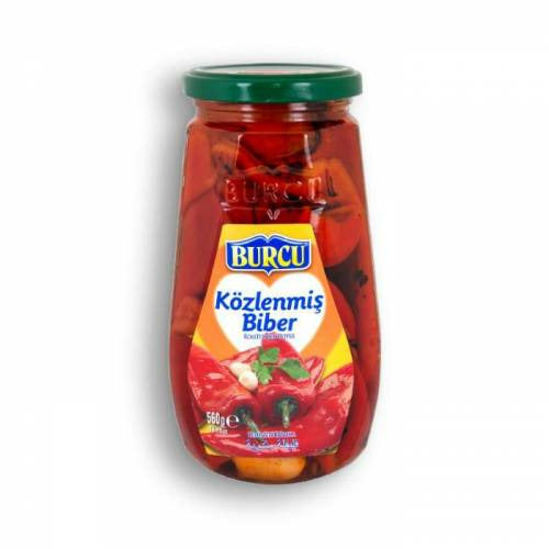 Burcu Közlenmiş Kırmızı Biber 560g