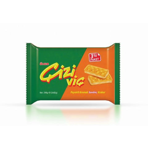 Ulker Cizivic Sandwich Cracker 3*82 gr