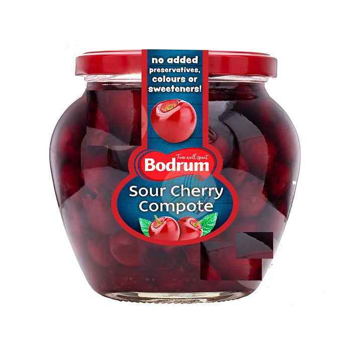 Bodrum Sour Cherry Compote (Visne Kompostosu) 680G