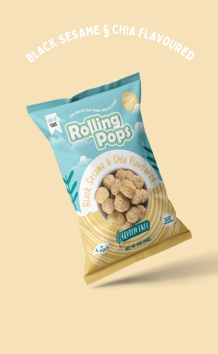 Rolling Pops Sesame & Chia Flavoured Gluten Free 56 g