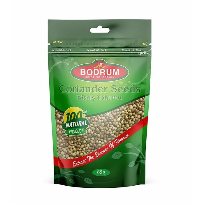 Bodrum Coriander Seeds (Kisnis Tohumu) 65g