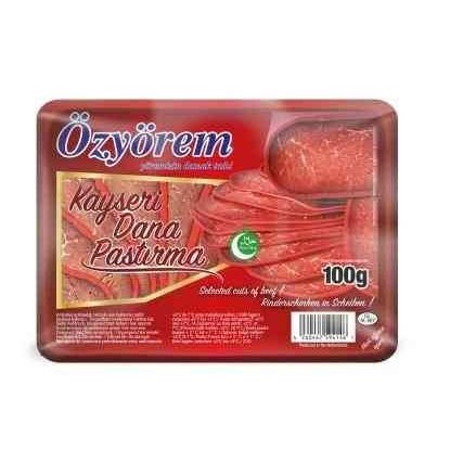 Ozyorem Kayseri Dana Pastırma Dilimli 100g