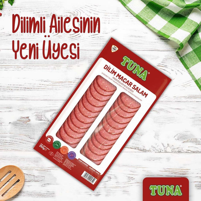 Tuna Dilimli Macar Salam 250 g