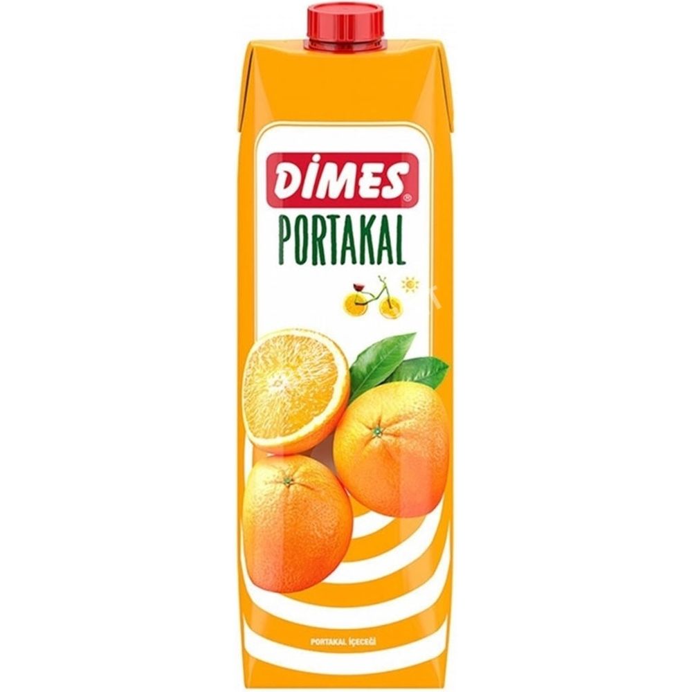 Dimes Portakal Suyu Orange Juice Tetra 1Lt | Best Grocery