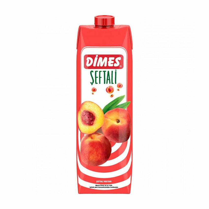 Dimes Seftali Peach Nectar Juice Tetra 1Lt | Best Grocery