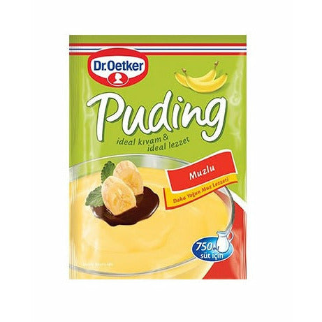 Dr Oetker Muzlu Banana Pudding 125g | Best Grocery